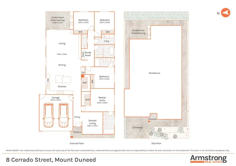 Floorplan of Homely house listing, 8 Cerrado Street, Mount Duneed VIC 3217