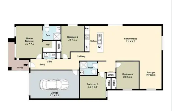 Floorplan of Homely house listing, 15 Southlands Loop, Strathtulloh VIC 3338