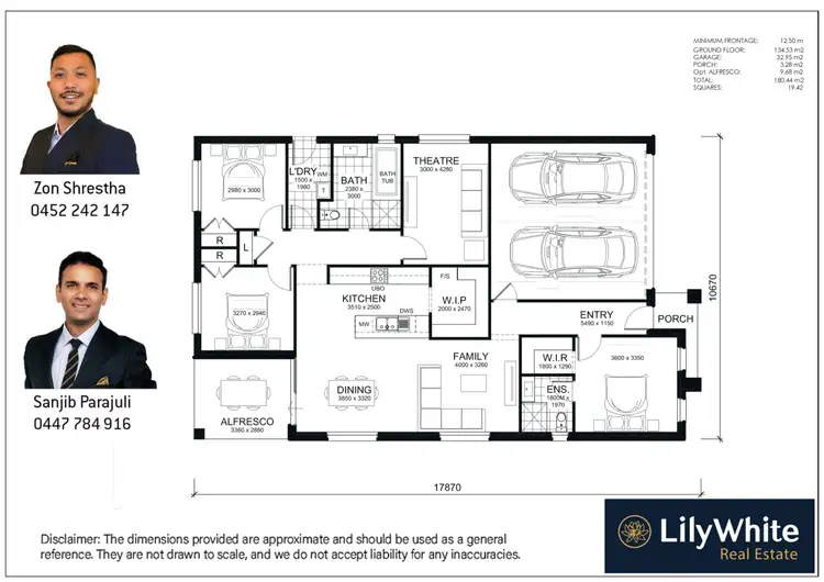 Floorplan of Homely house listing, Address available on request