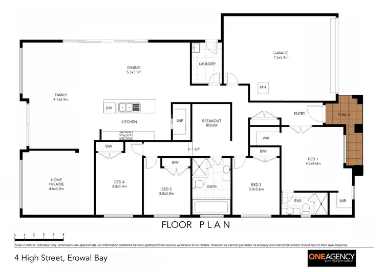 Floorplan of Homely house listing, 4 High Street, Erowal Bay NSW 2540