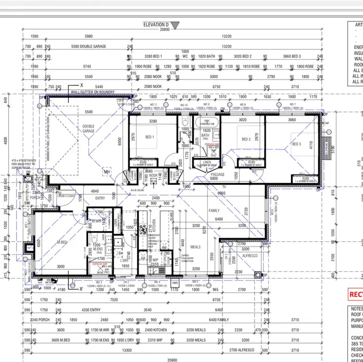 Floorplan of Homely house listing, 66 Rosso Drive, Tarneit VIC 3029