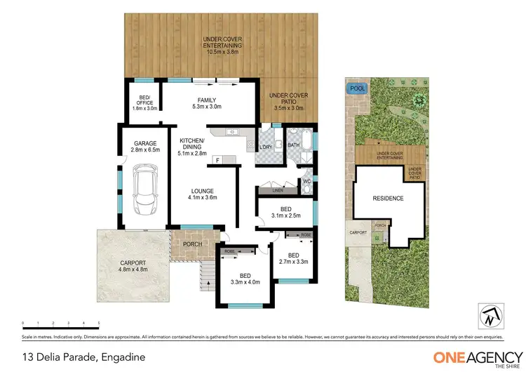 Floorplan of Homely house listing, 13 Delia Parade, Engadine NSW 2233