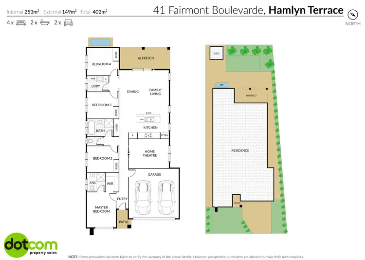 Floorplan of Homely house listing, 41 Fairmont Boulevard, Hamlyn Terrace NSW 2259