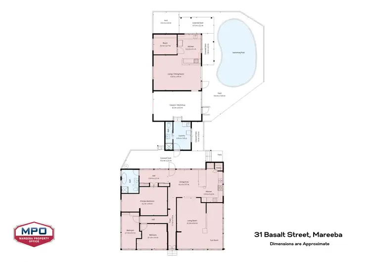 Floorplan of Homely house listing, 31 Basalt Street, Mareeba QLD 4880