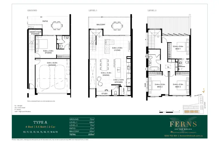 Floorplan of Homely townhouse listing, 17/77 Walkers Way, Nundah QLD 4012