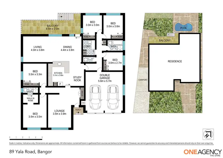 Floorplan of Homely house listing, 89 Yala Road, Bangor NSW 2234