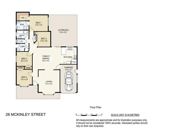Floorplan of Homely house listing, 28 McKinley Street, Eagleby QLD 4207