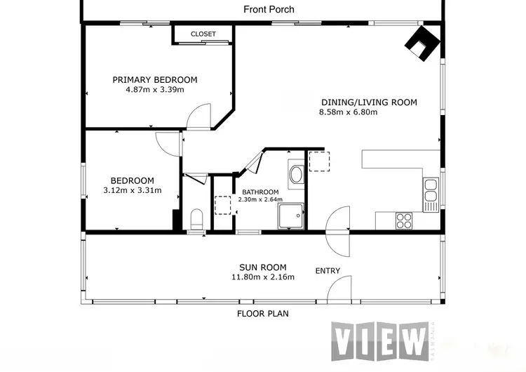Floorplan of Homely house listing, 14 Gray Road, St Marys TAS 7215