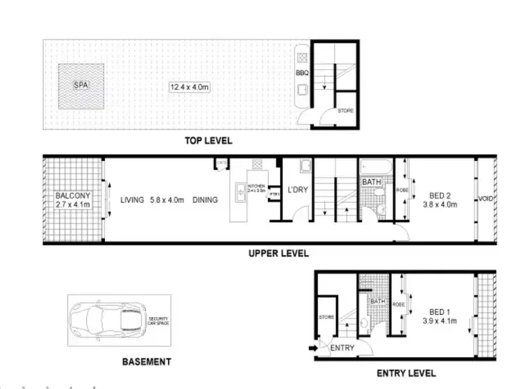 Floorplan of Homely apartment listing, 811/17 Joynton Avenue, Zetland NSW 2017
