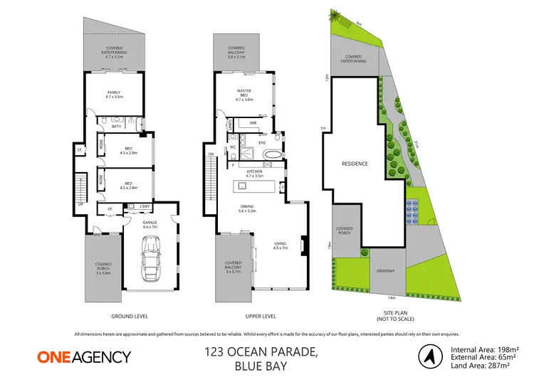 Floorplan of Homely townhouse listing, 123 Ocean Parade, Blue Bay NSW 2261