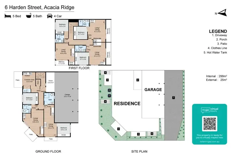 Floorplan of Homely studio listing, 3/6 Harden Street, Acacia Ridge QLD 4110