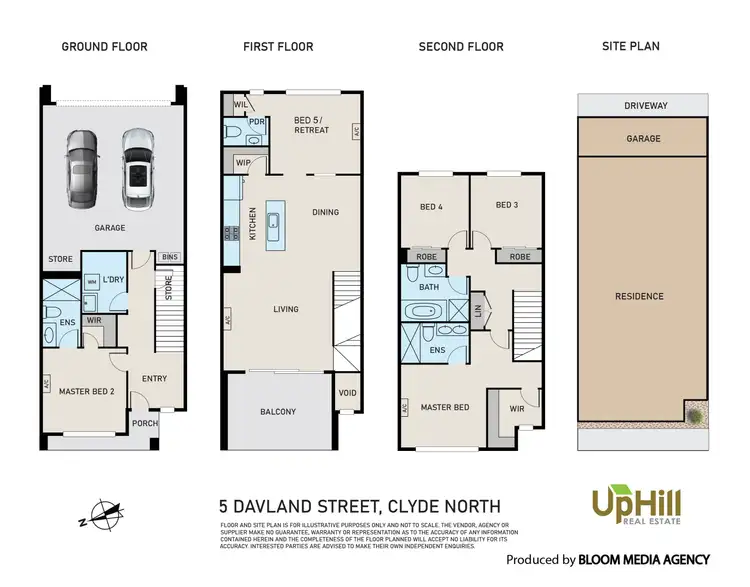 Floorplan of Homely house listing, 5 Davland Street, Clyde North VIC 3978