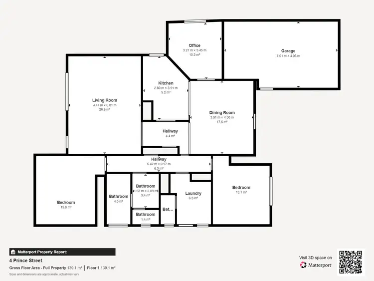 Floorplan of Homely villa listing, 4 Prince Street, Forbes NSW 2871