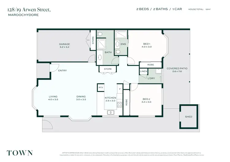 Floorplan of Homely unit listing, 128/19 Arwen Street, Maroochydore QLD 4558
