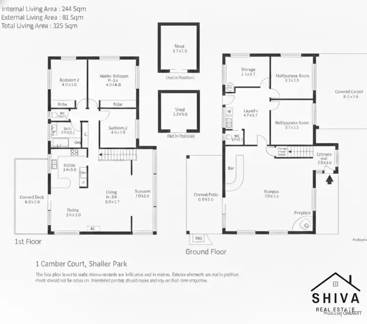 Floorplan of Homely house listing, 1 Camber Court, Shailer Park QLD 4128