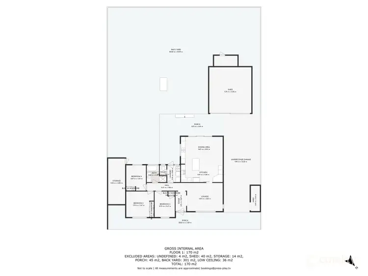 Floorplan of Homely house listing, 5 Kingsdown Road, Maddington WA 6109