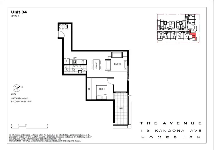 Floorplan of Homely apartment listing, 34/1-9 Kanoona Avenue, Homebush NSW 2140