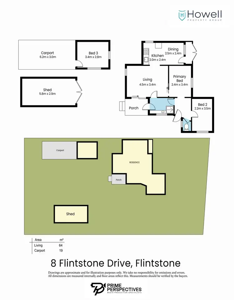 Floorplan of Homely house listing, 8 Flintstone Drive, Flintstone TAS 7030