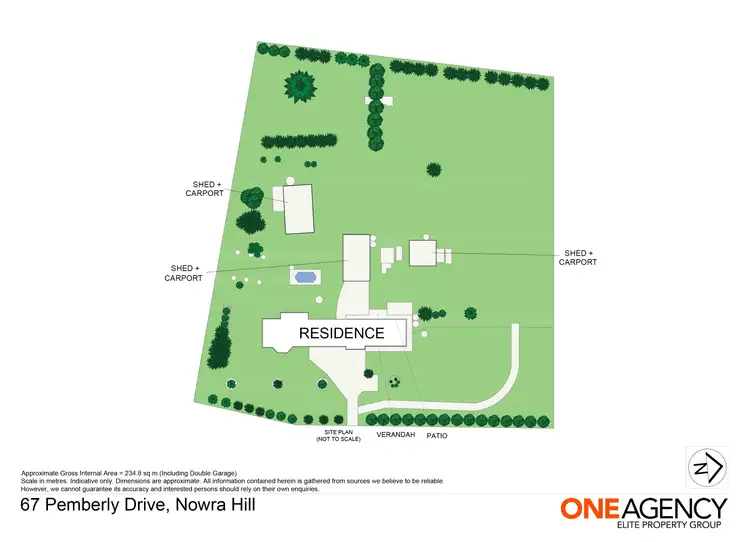Floorplan of Homely rural property listing, 67 Pemberly Drive, Nowra Hill NSW 2540