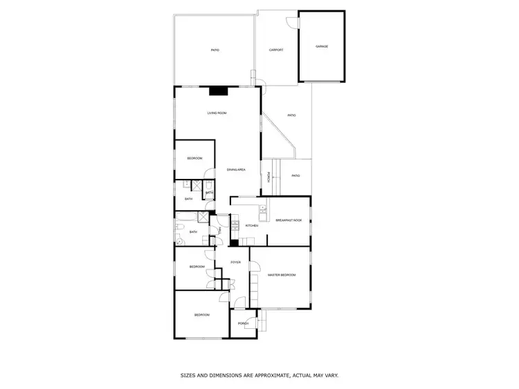 Floorplan of Homely house listing, 728 JONES STREET, Albury NSW 2640