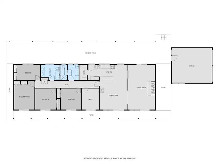 Floorplan of Homely rural property listing, "Mornington Heights" 634 Splitters Creek Road, Splitters Creek NSW 2640