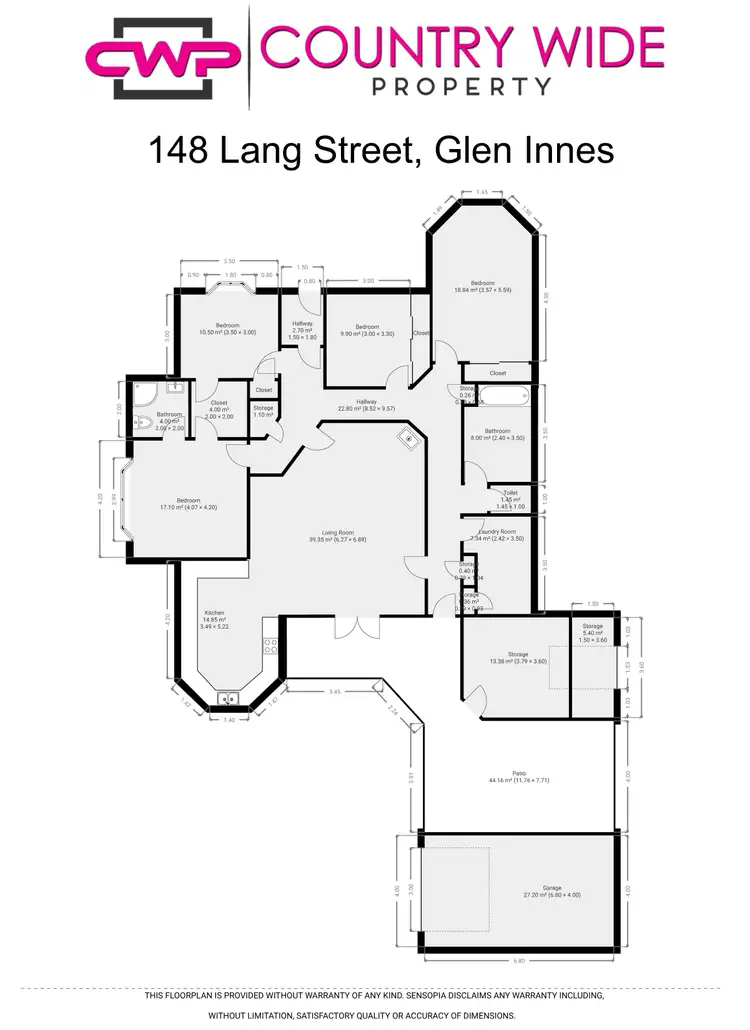 Floorplan of Homely house listing, 148 Lang Street, Glen Innes NSW 2370
