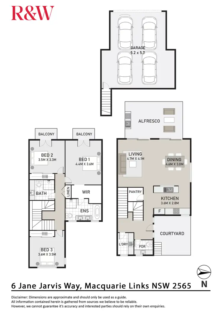 Floorplan of Homely terrace listing, 6 JANE JARVIS WAY, Macquarie Links NSW 2565
