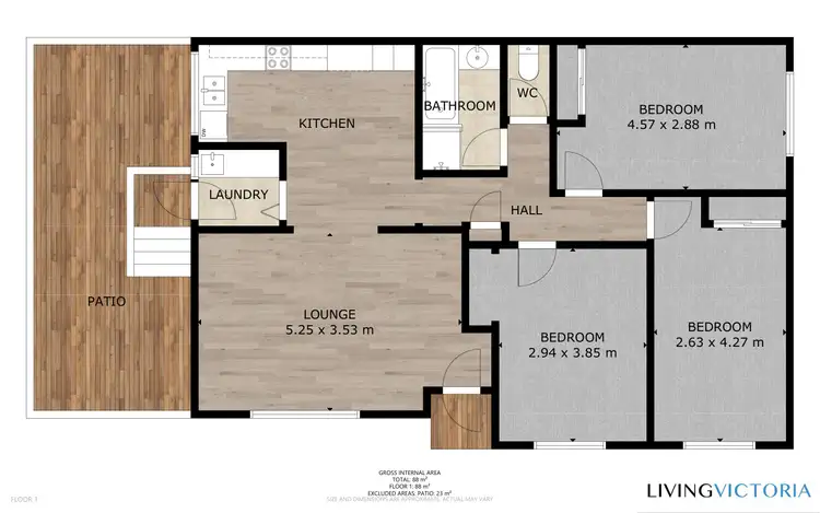 Floorplan of Homely unit listing, 16/16-20 Laurence Avenue, Airport West VIC 3042