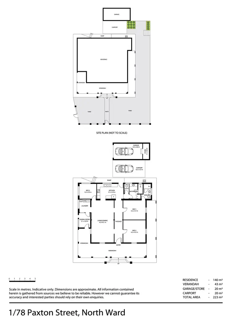 Floorplan of Homely house listing, 1/78 Paxton Street, North Ward QLD 4810