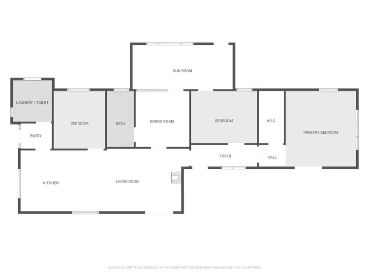 Floorplan of Homely house listing, 19 Swanston Street, Harrow VIC 3317