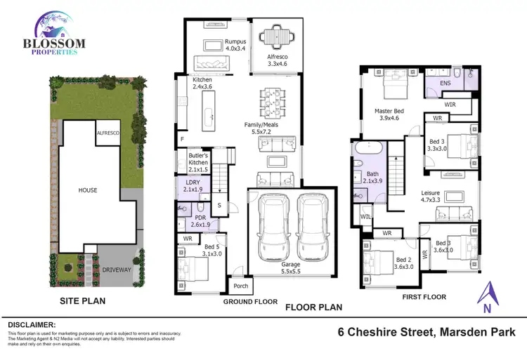 Floorplan of Homely house listing, 6 Cheshire Street, Marsden Park NSW 2765