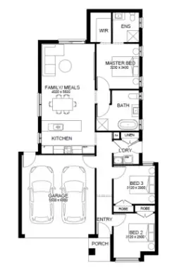 Floorplan of Homely house listing, 5 Yucca Street, Wyndham Vale VIC 3024