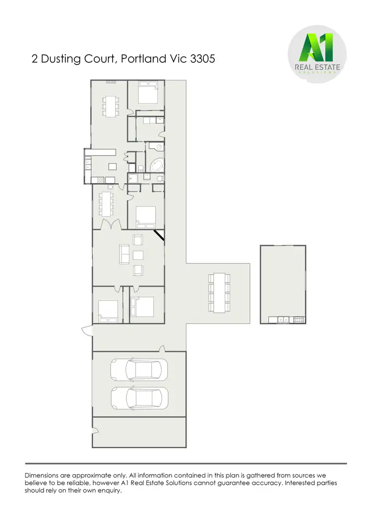 Floorplan of Homely house listing, 2 Dusting Court, Portland VIC 3305