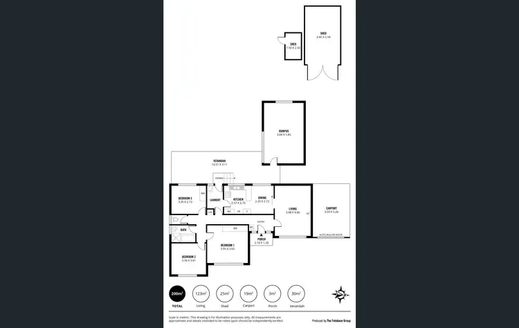 Floorplan of Homely house listing, 19 Roundaway Crescent, O'halloran Hill SA 5158