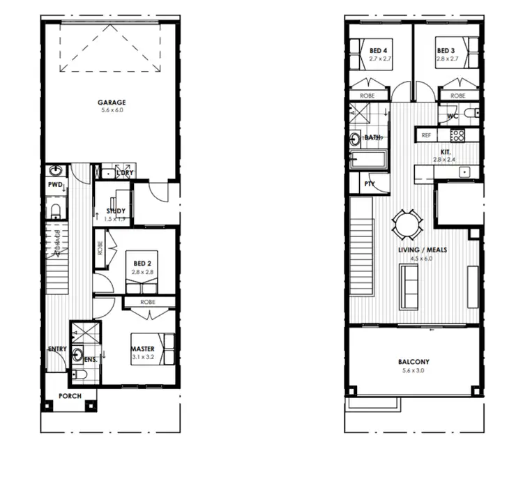 Floorplan of Homely townhouse listing, Lot 319 Maple Grove, Pakenham VIC 3810