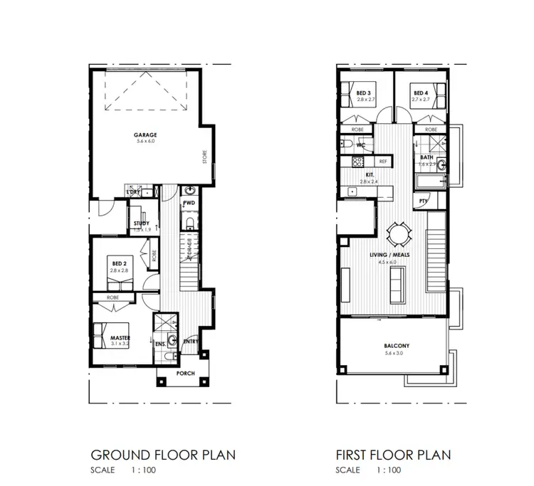 Floorplan of Homely townhouse listing, Lot 320 Maple Grove, Pakenham VIC 3810