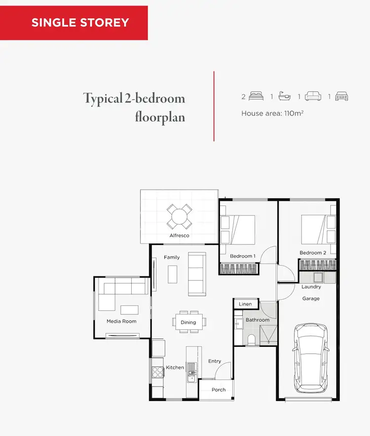 Floorplan of Homely townhouse listing, 7/24 Drayton Road, Harristown QLD 4350