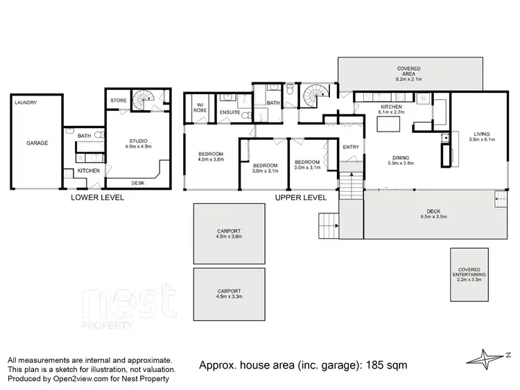 Floorplan of Homely house listing, 15 Calder Crescent, Blackmans Bay TAS 7052