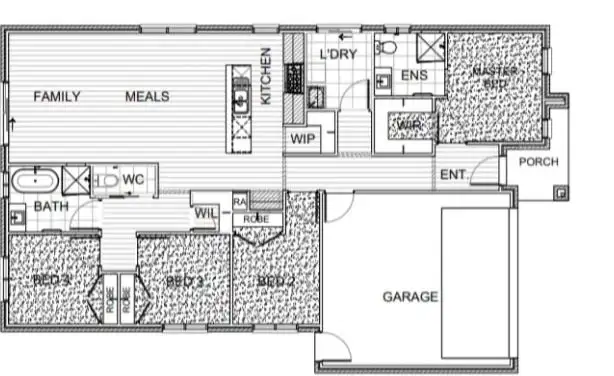 Floorplan of Homely house listing, 9 Yucca Street, Wyndham Vale VIC 3024