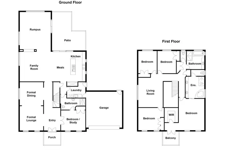 Floorplan of Homely house listing, 10 Waldman Place, Kuraby QLD 4112