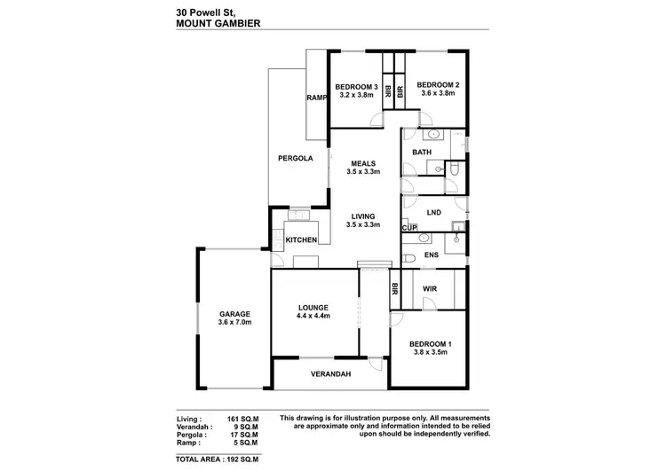 Floorplan of Homely house listing, 30 Powell Street, Mount Gambier SA 5290