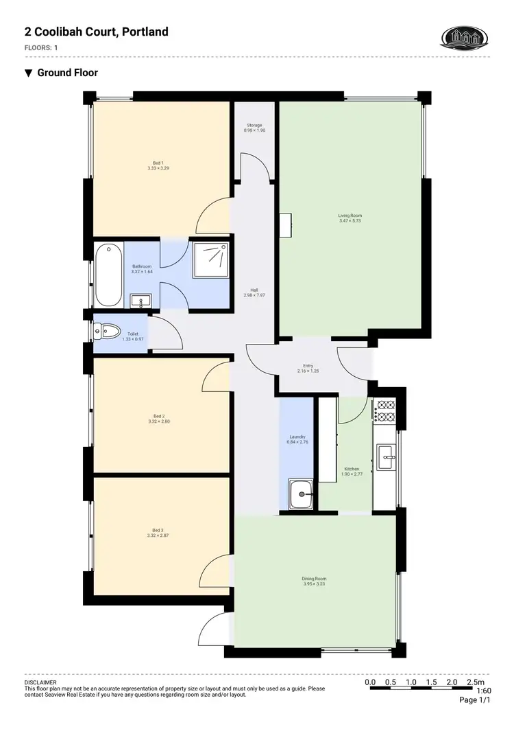Floorplan of Homely house listing, 2 Coolibah Court, Portland VIC 3305
