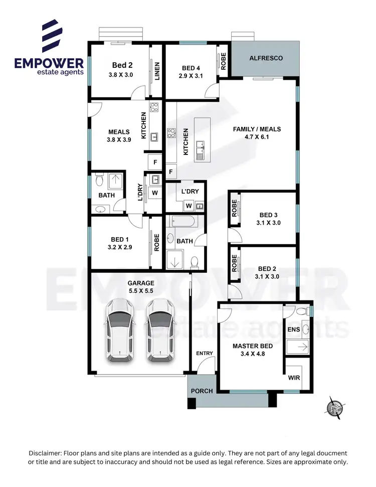 Floorplan of Homely house listing, Address available on request