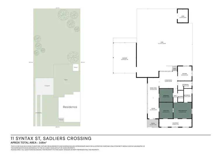 Floorplan of Homely house listing, 11 Syntax Street, Sadliers Crossing QLD 4305