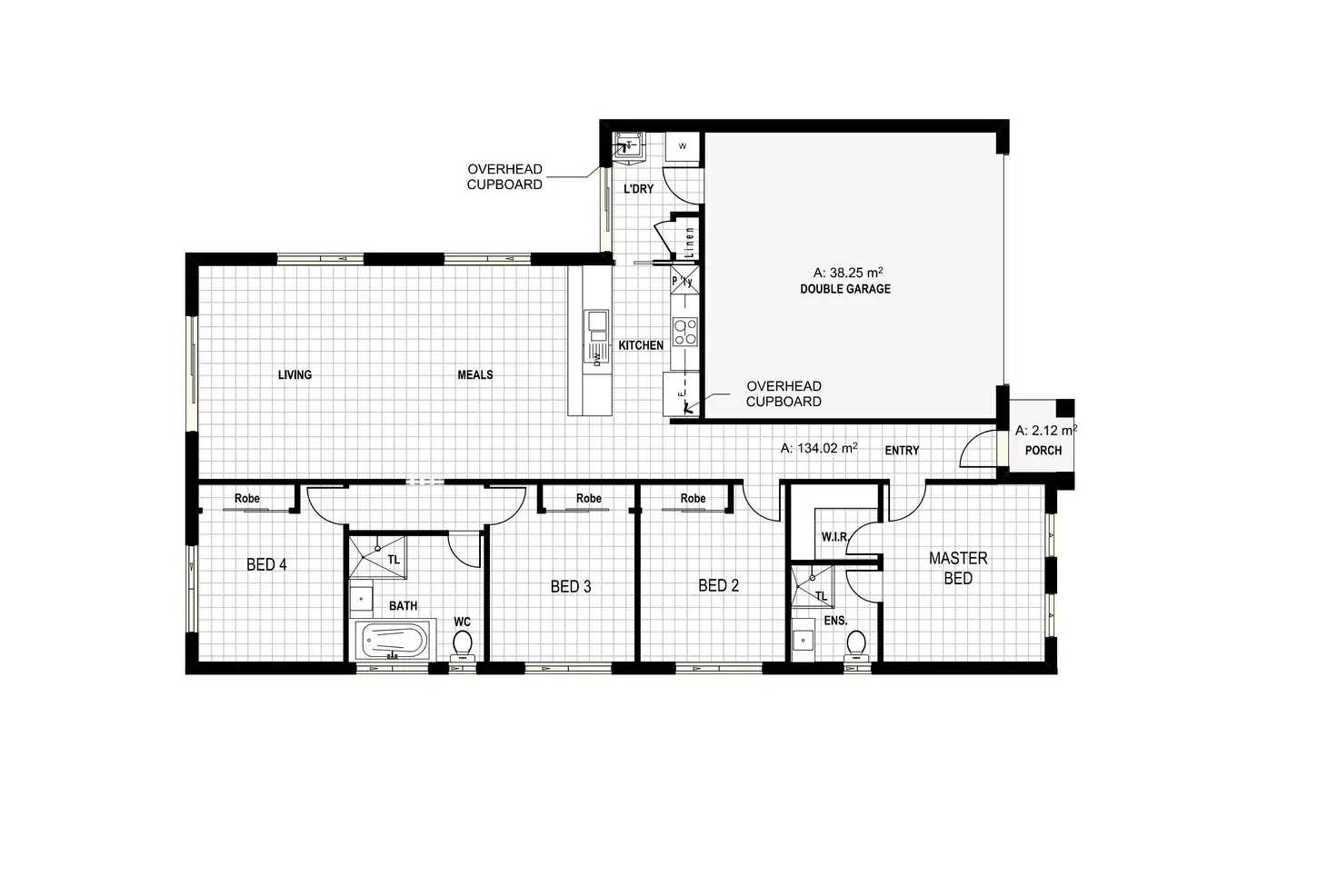 Floorplan of Homely house listing, 52 Delma Crescent, Seymour VIC 3660