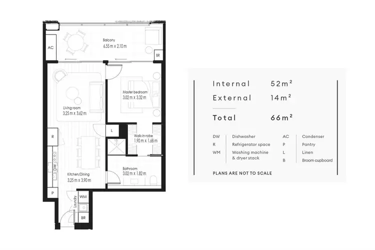 Floorplan of Homely apartment listing, 402/69 Melbourne Street, North Adelaide SA 5006