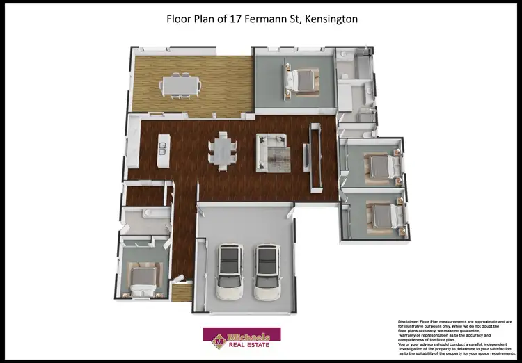 Floorplan of Homely house listing, 17 Fermann Street, Kensington QLD 4670