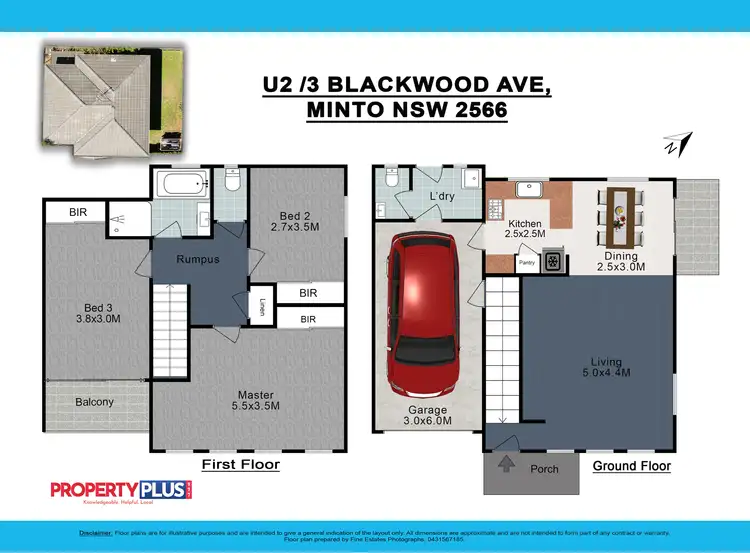 Floorplan of Homely house listing, 2/33 Blackwood Avenue, Minto NSW 2566
