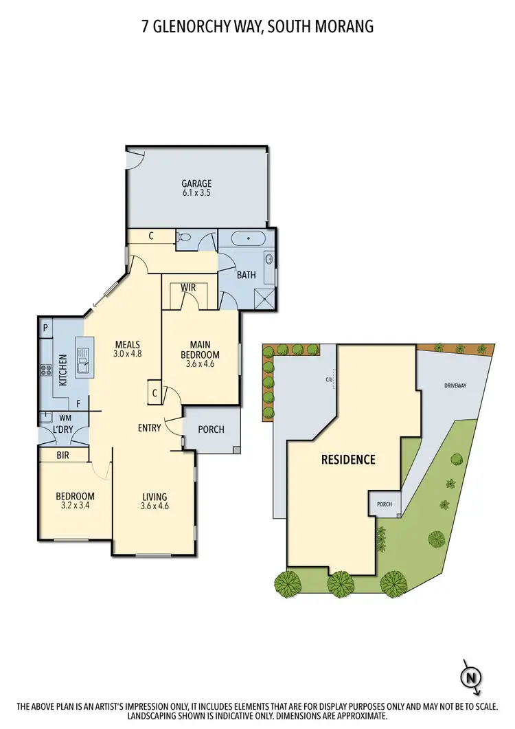 Floorplan of Homely house listing, 7 Glenorchy Way, South Morang VIC 3752