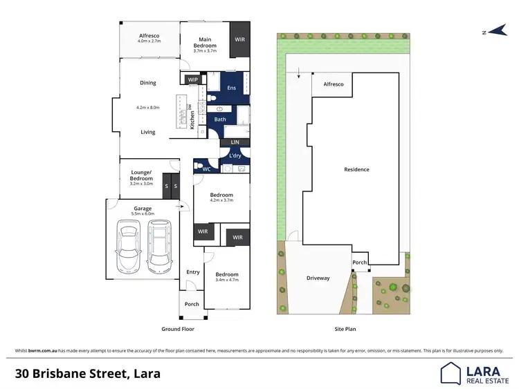 Floorplan of Homely house listing, 30 Brisbane Street, Lara VIC 3212